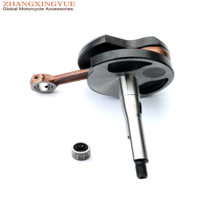 High Quality Crankshaft For Piaggio Vespa Moped Ciao Bravo Grillo Si 50cc Pin 10mm 2-Stroke Engine Parts