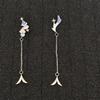 Ear Style Exquisite Temperament Simple Atmosphere Fringed Stud Earrings Light Luxury Versatile Earrings