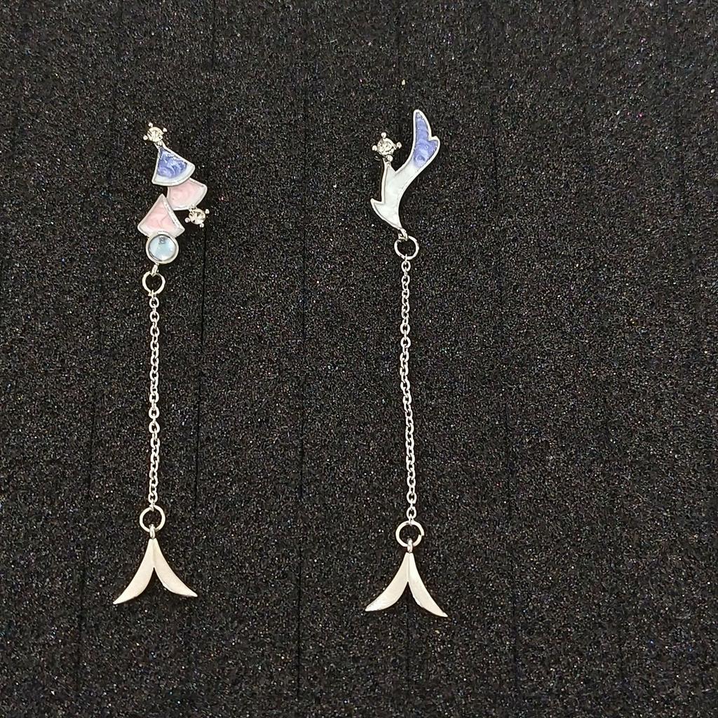 Ear Style Exquisite Temperament Simple Atmosphere Fringed Stud Earrings Light Luxury Versatile Earrings
