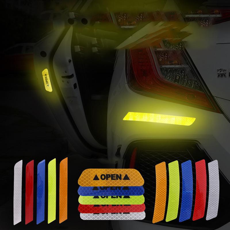 Reflective Car Wheel Arch Luminous Nighttime Anti-Collision Sticker