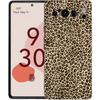 Leopard Cheetah print Phone Case For Google Pixel 8 7 6 Pro 8A 6A 7A 5G Soft Silicone Shockproof TPU Black Cover Fundas