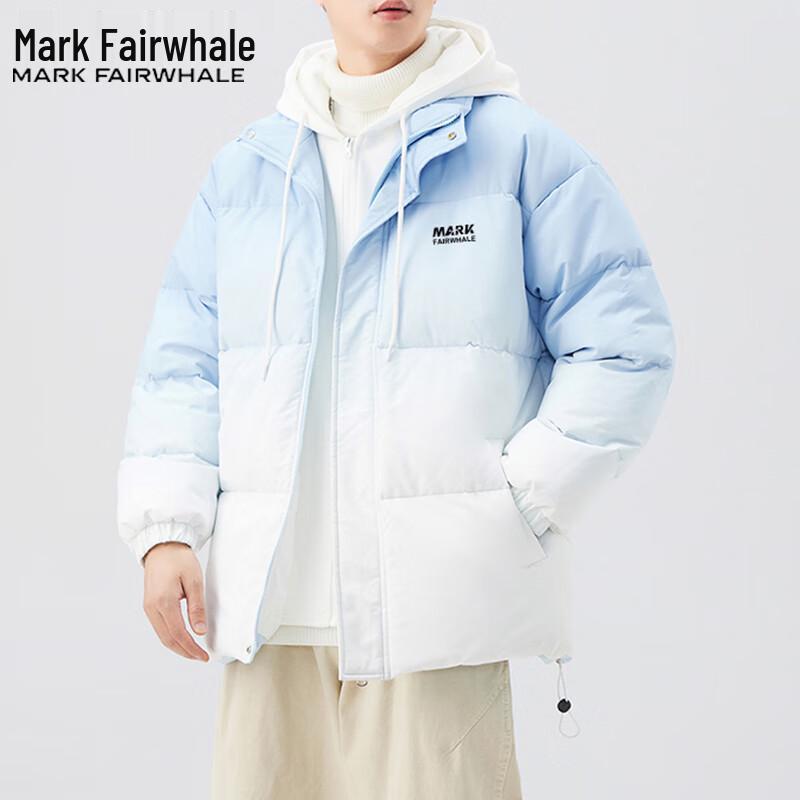 Mark Fairwhale Men's Hooded Puffer Jacket