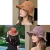 Summer Outdoor Sun Hat For Women With Wide Brim Foldable Breathable Polyester Sun Protection