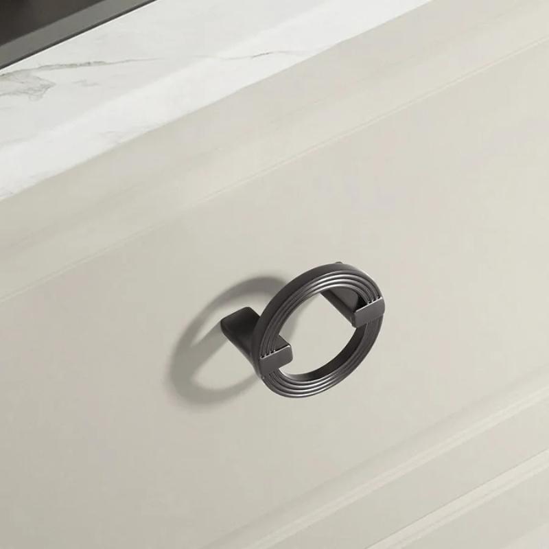 New Chinese Style Round Furniture Handles Kitchen Cabinet and Storage Handles Drawer and Wardrobe Long Cabinet Handle