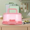 Cake Container Carrier with Handle Multipurpose Accs Base Portable Keeper Storage