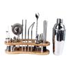 20Pcs Cocktail Shaker Set Edelstahl Vielseitig Stilvolle Look Professionelle Gemischt Getränk Cocktail