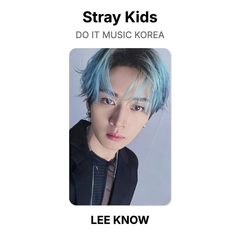 Stray Kids FOTOCARTA UFFICIALE DO IT MUSIC KOREA