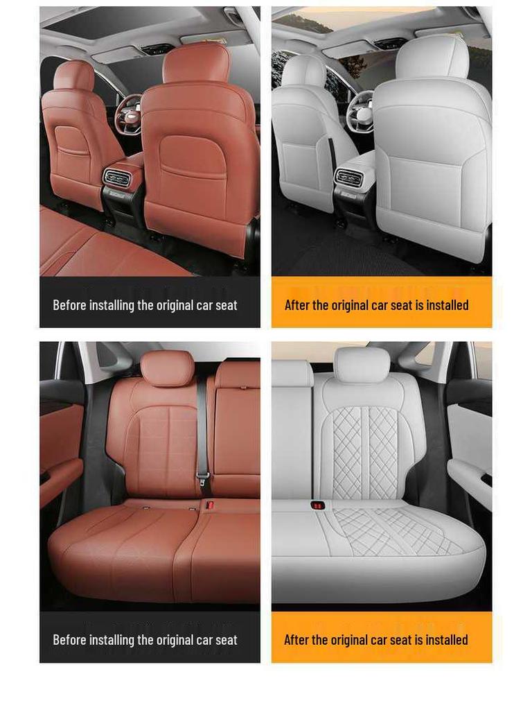Luxurious All-Season Seat Covers for 2026 Geely Emgrand: Full Coverage, Dedicated Fit.