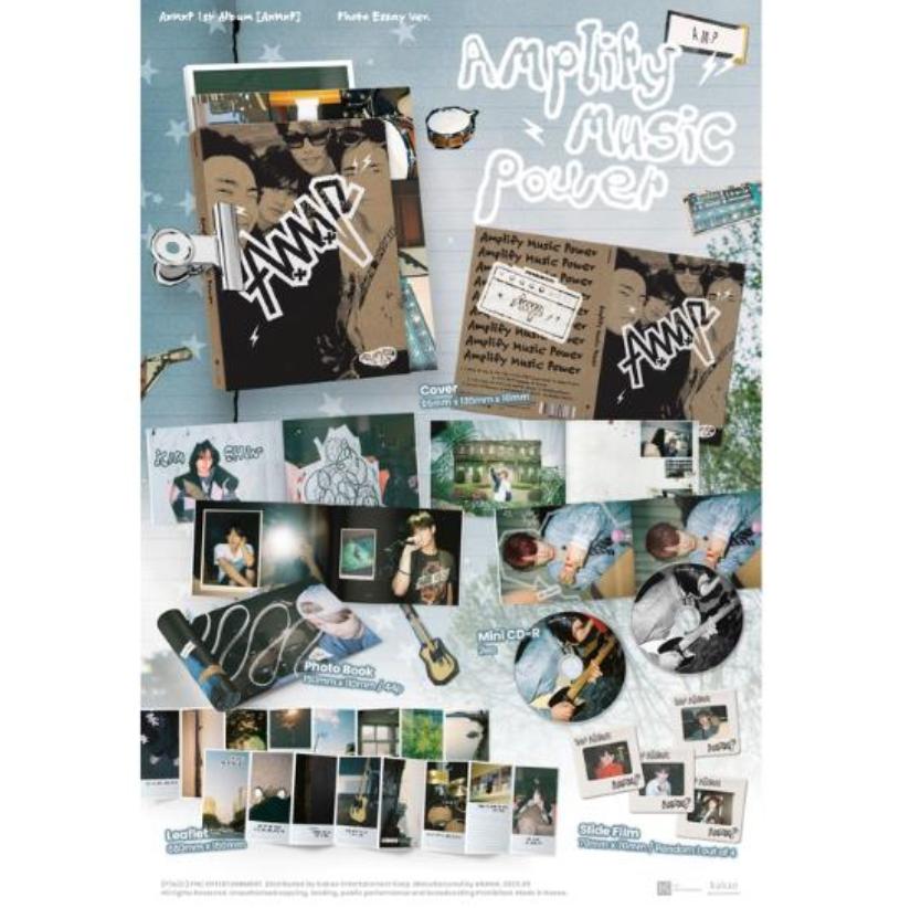 AxMxP (AMP) 1st Album AxMxP [Photo Essay by AxMxP ver.] – K-Pop CD from Korea