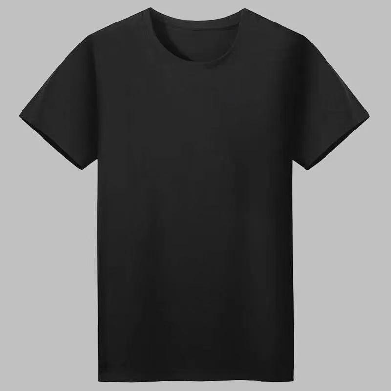 Buy 1 Get 1 Free: Classic White Short Sleeve Round Neck T-Shirt - Perfect for Drawing