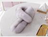 Korean Style Double-Sided Fox Fur Scarf: Women's Plush, Warm, Versatile Winter Snood