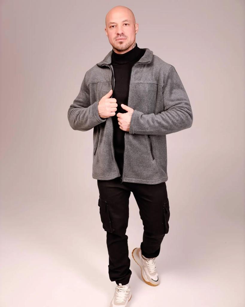 Men’s Urban Zip Hoodie – Functional Fleece Style for Active Days, Winter, 8308-027-1 HC