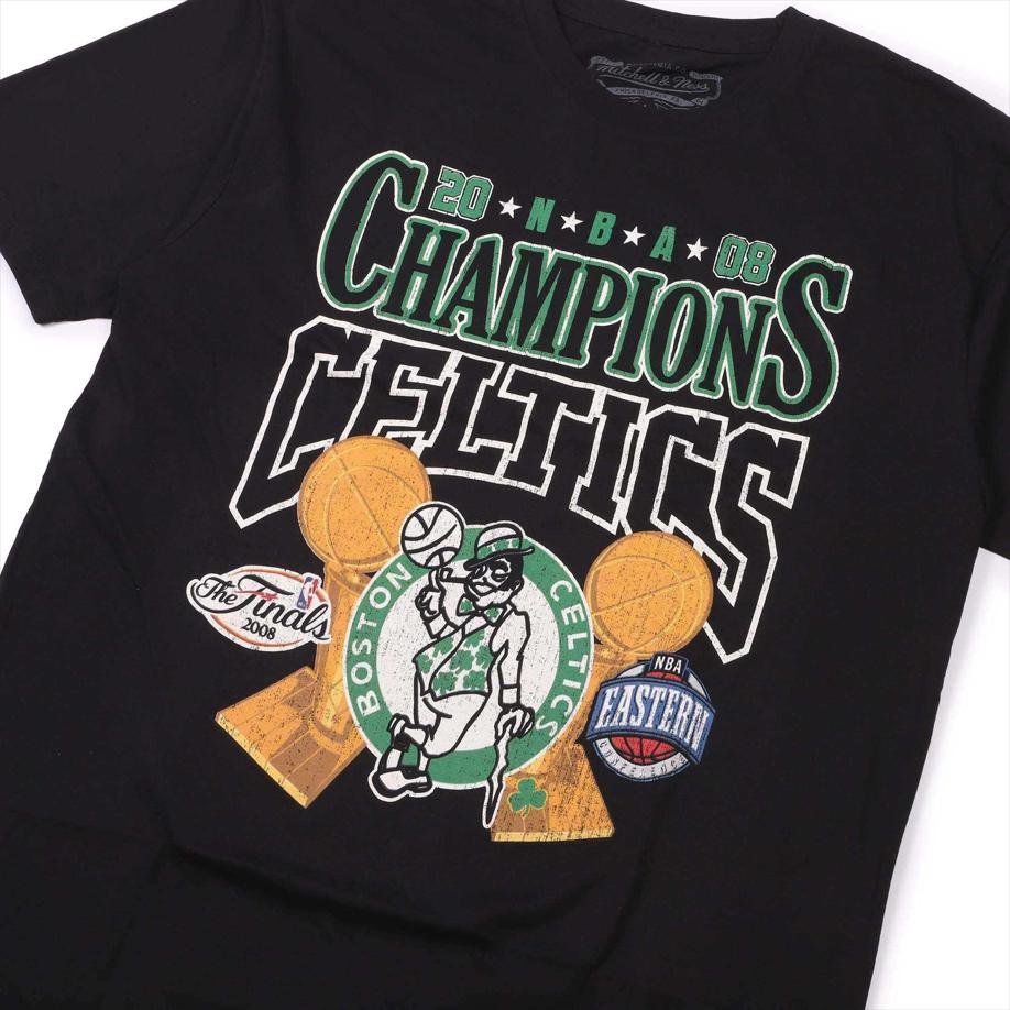 Mitchell & Ness SS25 T Shirt Unisex Black MN25ATS17BC