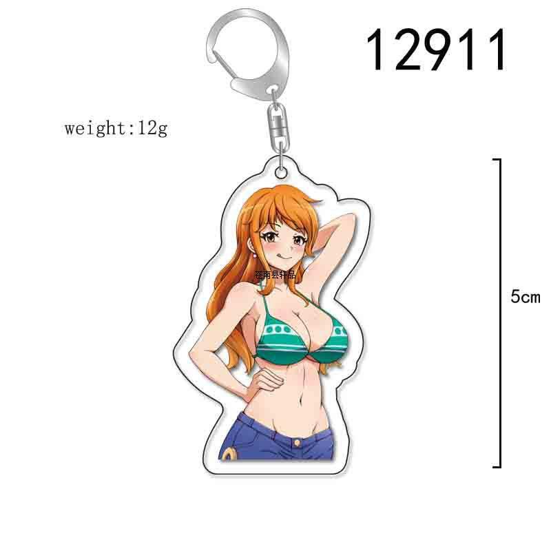 Anime/Cartoon One Piece Keychain/Acrylic Keychain - Luffy, Zoro Acrylic Keychain/Cartoon Keychain Gift