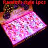 Led Christmas Halloween Light Toy Ring With Flashing Children Interactive Play