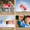 Mini Keychain Thumb Camera Retro Thumb Camera Keychain New Sports Camera