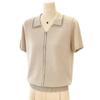Hodo Women's V-Neck Ice Silk Knit T-Shirt