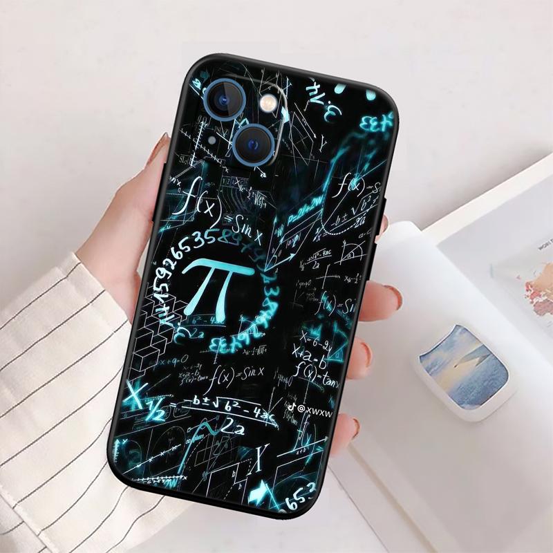 Funda de Teléfono de Alta Gama Nueva con Diseño de Ecuación Matemática Química para iPhone SE X XS XR 16E 17 11 Pro Max 8 7 6 6s Plus Air