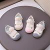 Baby Walking Shoes Toes Capped Anti-kicked Boys Girls Sandals Non-slip Soft Sole 2025 Summer New Kids Casual Shoes Hook&loop