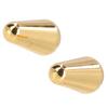 2PCS Guitar Pickup Switch Caps 3 Way 5 Way Toggle Switch Knob Tip Replacement for ST TL Style Electric Guitars Gold