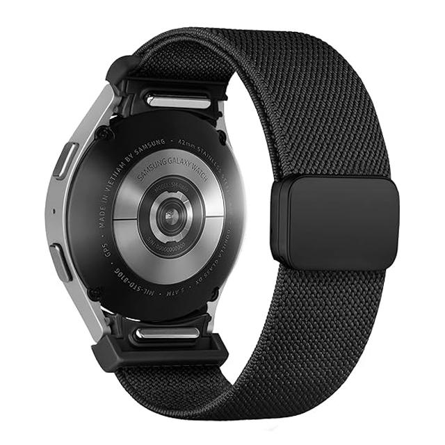 Band For Samsung Galaxy Watch 7/6/5/4/classic/Pro 44mm 40mm No Gaps Magnetic Stretchy sport correa bracelet Galaxy watch 7 Strap