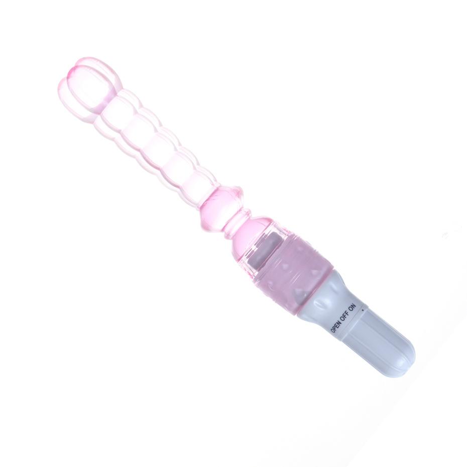 Jelly Vibrator Stick Long Anal Butt Plug Beads G-spot Vagina Massager Adult Sex Toys For Woman Couples Masturbation Shop