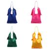 Trendy Street Style Bucket Bag With Polyester Material And Open Top For Commuting