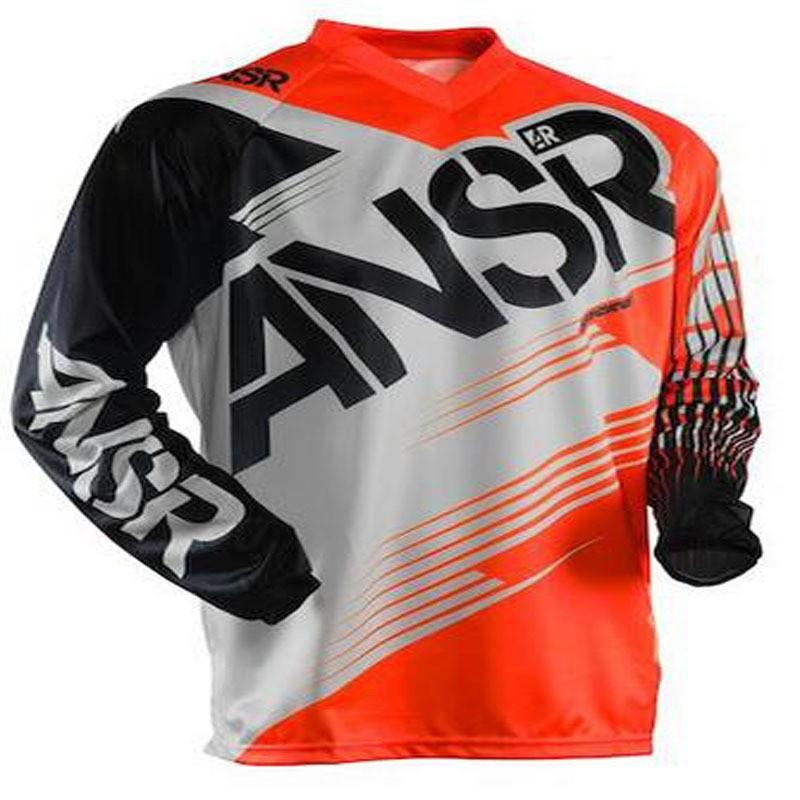 Langarm Radtrikot Mountainbike BMX DH MX Fahren Wintergebrauch Unisex