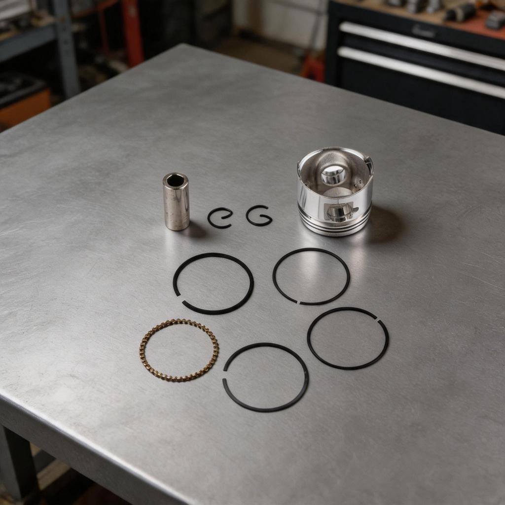 39mm For Piston and For Ring Kit for GY6 139QMB For 49cc For 50cc Beach Car