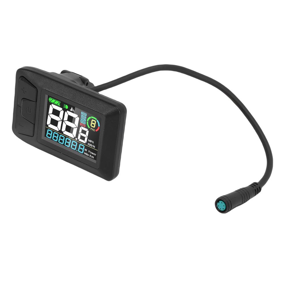 Medidor de Display Compatível com Motores Intermediários BAFANG BBS01 BBS02B G340 G320 M300 M400 M620 Painel de Controle com Display LCD Colorido