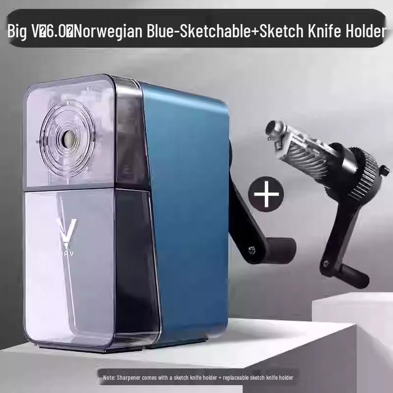 DAV Art V5V6 Hand-Crank Sketch Pencil Sharpener