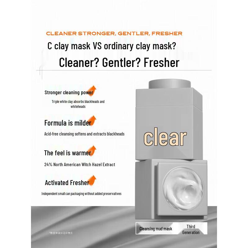 C-CA Cleansing White Mud Mask 7g x 5 Jars