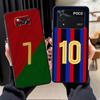 Football Numbers 7 10 Funda Phone Cover Case for Xiaomi Poco F8 M5 X3 X4 X5 X7 Pro C75 C71 F1 F3 C61 M3 M4 M7 Pro C50