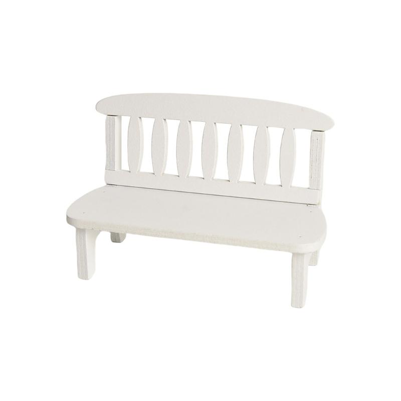 Wooden Chair Model Figure Miniature Furniture for Children Imaginative Pretend Play Game And Doll House Scene Arrangement