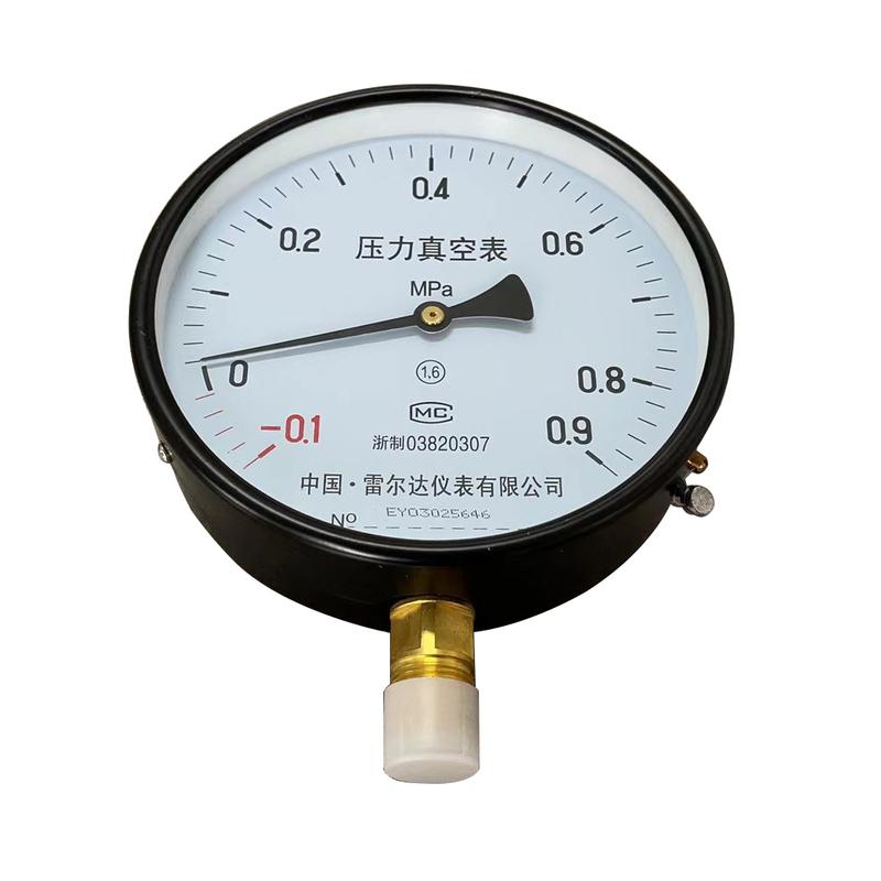 150mm Vacuum Analog Pressure Gauge Barometer Spring Tube Tester M20*1.5 for Water Air Oil