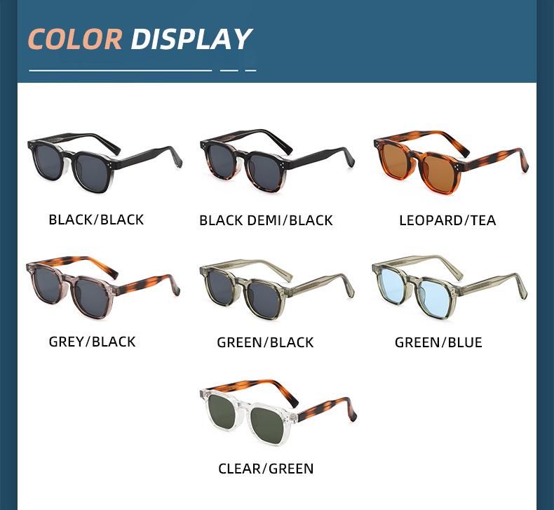 Classic Retro Square Frame High-End Sunglasses: Unisex Fashion