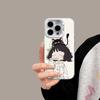 Cute Cartoon Couple Pajama Pattern Hard Anti Drop Phone Case For Apple Iphone