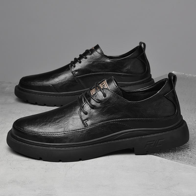 Pantofi Oxford din Piele Naturală pentru Bărbați, Încălțăminte Formală de Gală, Adidași cu Șireturi la Modă pentru Bărbați, Pantofi Casual de Afaceri pentru Nuntă, Petrecere, Birou