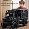 Armored Vehicle Offroad Toy Car Model For Kids With Inertia Control And Realistic Doors