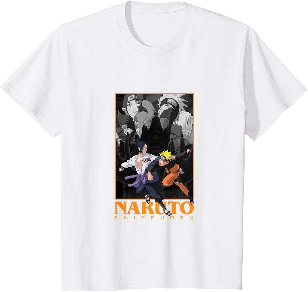 Naruto Shippuden Anime Cartoon T-Shirt S-6xl