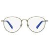 Men S Blue Block eyeglaSSeS Tf5749b 012 Ruthenium Blue 52mm 012