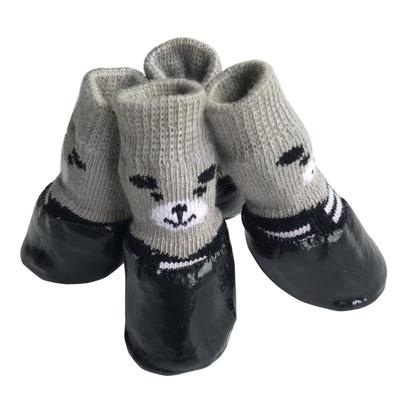 4 teile/los Winter Warme Hundesocken Anti-Slip Regen Schnee Stiefel Wasserdicht Welpen Chihuahua Hunde Schuhe Booties für Kleine Große hunde