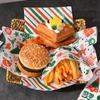 100Pcs Christmas Theme Paper Liners Sandwich Wrapping Paper 8Style Wax Paper Sheets For BBQ Picnic Festival Party Fast Food Tool