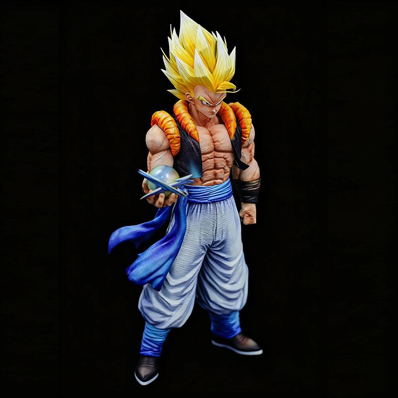 

New Seven Dragon Balls Animation Peripheral Table Set Up Super Saiya Renwu Jita Handmade Tidy Play Anime Model Gift