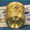 Brass Engraved Phoenix Mini Spirits Vodka Cup Liquor 50ml Retro Bronze Portable Personalized Tea Tumbler Glases Home Decorative