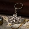 Keychain Pendant Octopus Design Multi-Tentacled Ocean Charm Alloy Key Chain Compact Size Backpack Bag