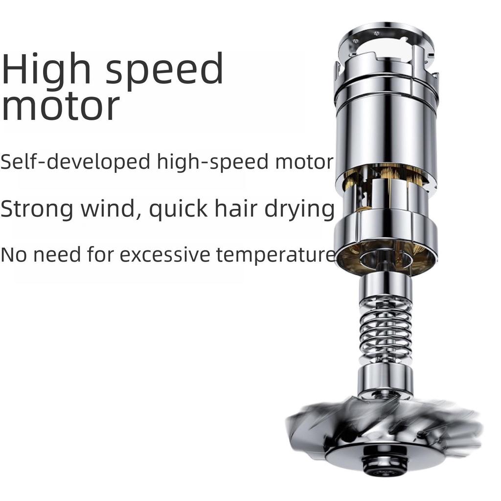 European and American Standard 5-in-1 Hair Styling Tool: High-Speed Dryer & Automatic Curler.