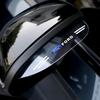 Car Sticker Hot For Ford 2Pcs Car Rearview Mirror Rain Eyebrow Cover Rainproof Side Shield Sticker For Ford Ranger Focus Kuga Mu