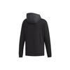 adidas Sweatshirts Men's Black Hooded Moderate Regular FJ9246