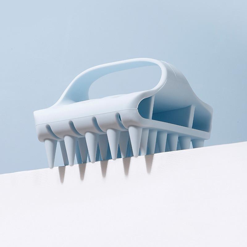 Silicone Shampoo Comb Skin Massage Shampoo Brush, Scalp Massage Comb, Bathroom Cleaning Shampoo Comb Beauty Tools